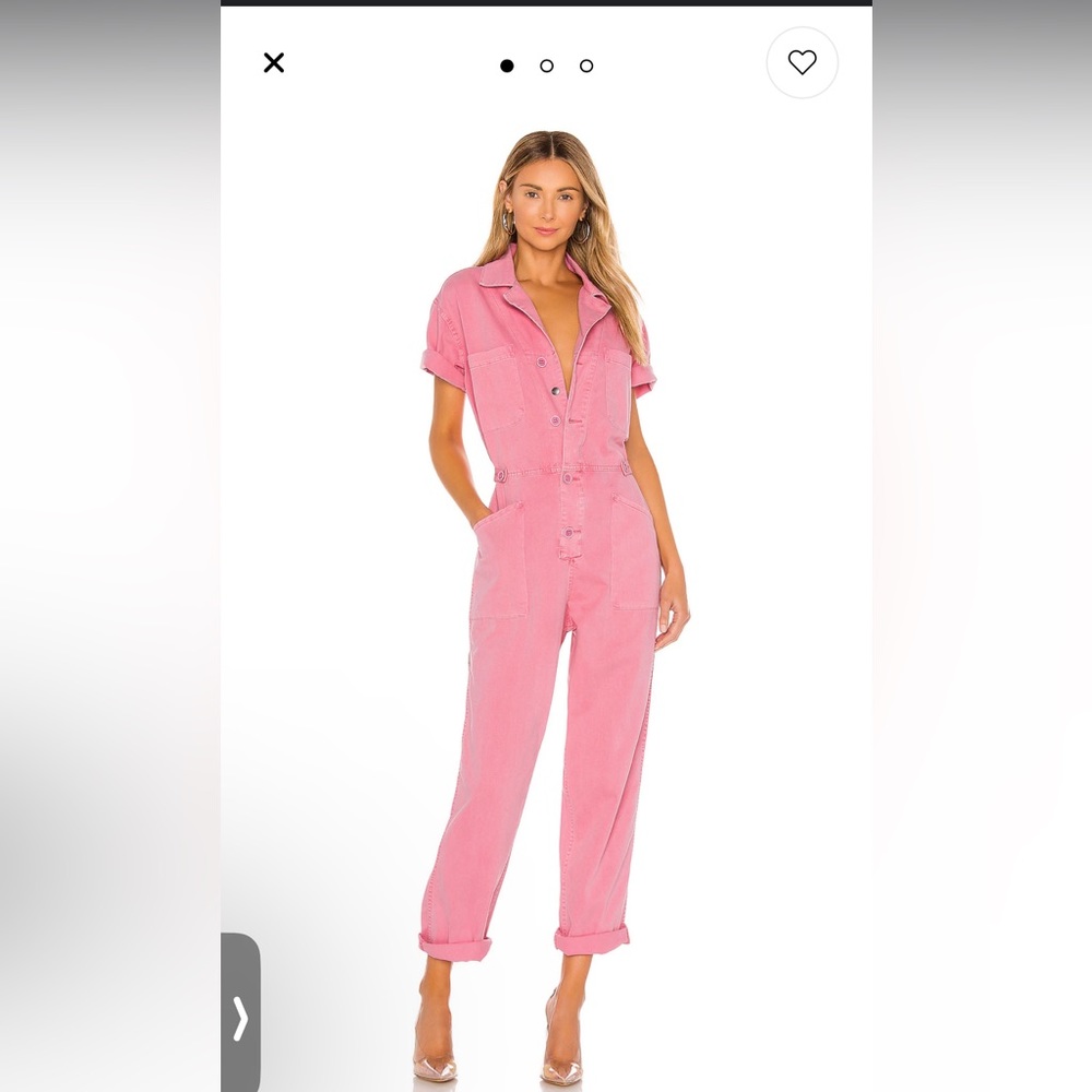 PISTOLA Grover Jumpsuit in Flamingo